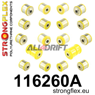 116260A Kit de silentblocs de la suspension arrière SPORT - Mercedes C216 RWD