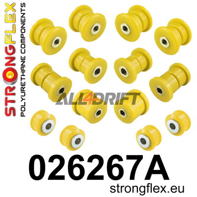 026267A Kit de silentblocs de suspension avant SPORT - Porsche II (10-17)