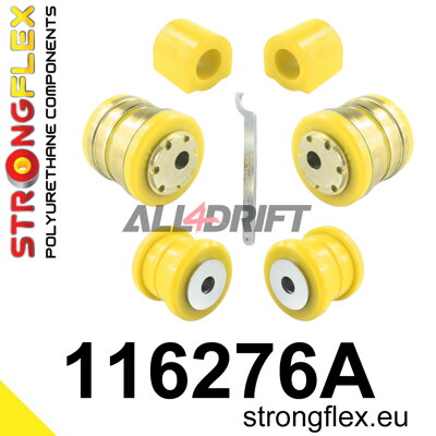 116276A Kit de silentblocs de suspension avant SPORT - Mercedes GLK (08-15) X204