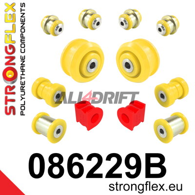 086229B Kit de silentblocs d'essieu avant - Acura III (03-08) UA6 / UA7