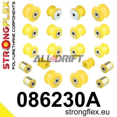 086230A Kit de silentblocs d'essieu arrière SPORT - Acura III (03-08) UA6 / UA7