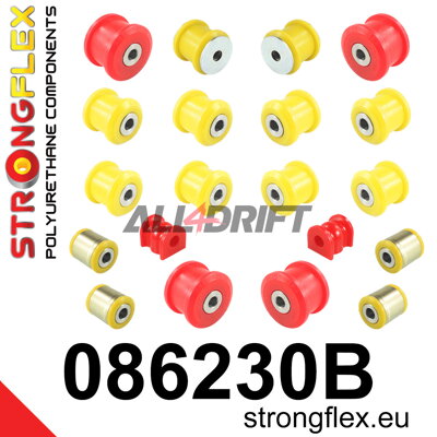 086230B Kit de silentblocs d'essieu arrière - Acura III (03-08) UA6 / UA7