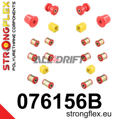 076156B : Kit complet de silentblocs d'essieu - Ford MK1 (98-05)