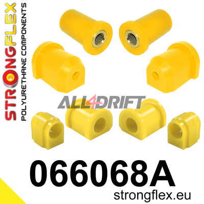 066068A Kit de silentblocs d'essieu avant SPORT - Fiat Uno MK1/MK2/Turbo (83-02)