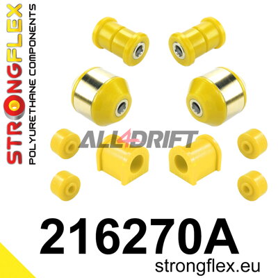 216270A : Kit de silentblocs de suspension avant SPORT - Toyota III (99-07) W30