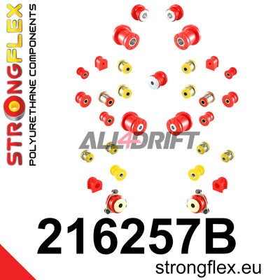 216257B Kit Complet de Silentblocs de Suspension - Lexus I (89-94) XF10