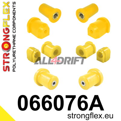 066076A Kit complet de silentblocs d'essieu SPORT - Fiat Uno MK1/MK2/Turbo (83-02)