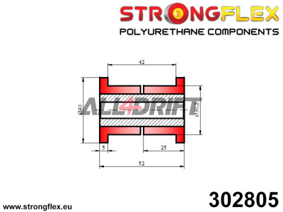 302805 Silentbloc universel 30mm
