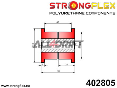 402805 Silentbloc universel 40mm