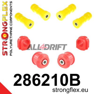 286210B Sada silentbloků přední nápravy - Nissan R32 (89-94) AWD