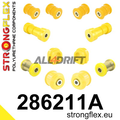 286211A Kit de silentblocs d'essieu avant SPORT - Nissan R33 (93-98) RWD