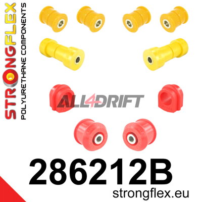 286212B Kit de silentblocs d'essieu avant - Nissan R33 (93-98) AWD