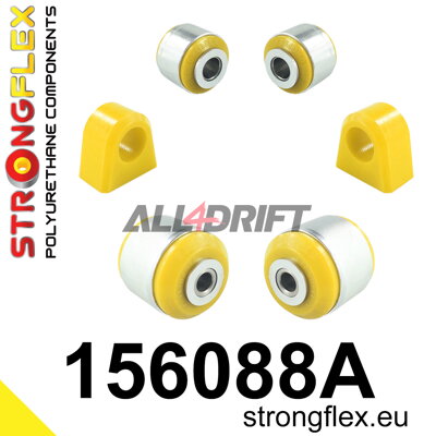 156088A Kit de silentblocs de suspension avant SPORT - Renault IV (18-) RS