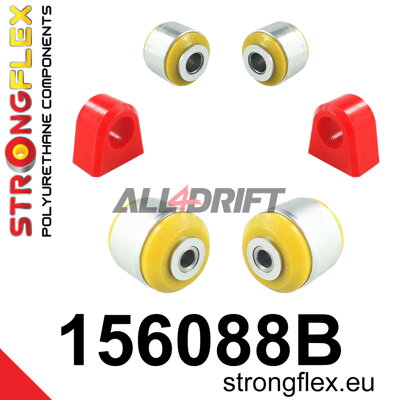 156088B Kit de silentblocs de suspension avant - Renault IV (18-) RS