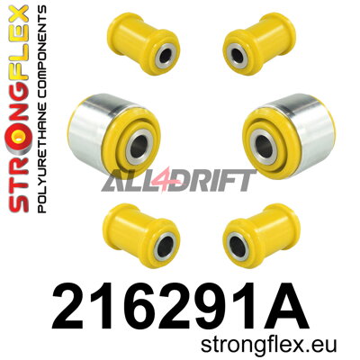 216291A : Kit de silentblocs d'essieu arrière SPORT - Toyota I (94-00)