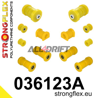 036123A Kit de silentblocs d'essieu arrière SPORT BMW E30