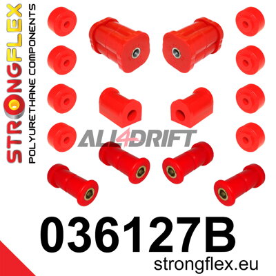 036127B Kit de silentblocs d'essieu arrière BMW E21