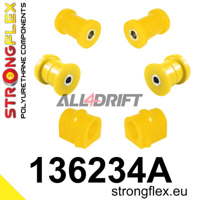 136234A Kit de silentblocs de train avant SPORT - Opel / Vauxhall B (95-02)