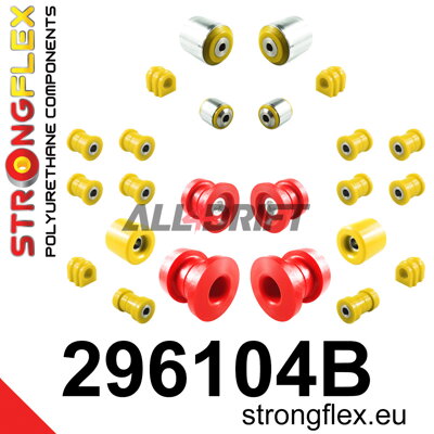 296104B Kit complet de silentblocs d'essieux - Chevrolet Camaro V (09-15)