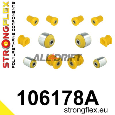 106178A Kit de silentblocs d'essieu avant SPORT - Mazda III (05-14) NC