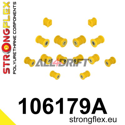 106179A Kit de silentblocs d'essieu arrière SPORT - Mazda III (05-14) NC