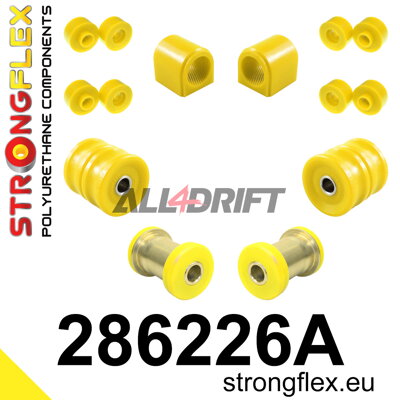 286226A Kit de silentblocs d'essieu avant SPORT - Nissan IV (83-88) S12