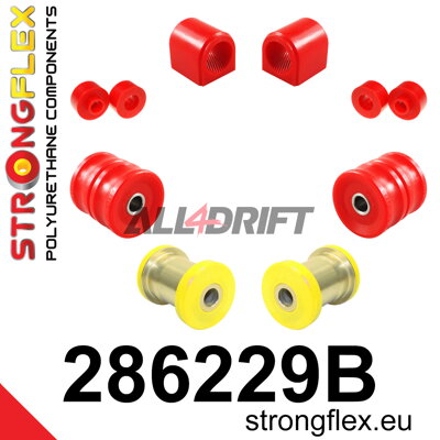 286229B Kit de silentblocs d'essieu avant - Nissan I (84-90) Z31