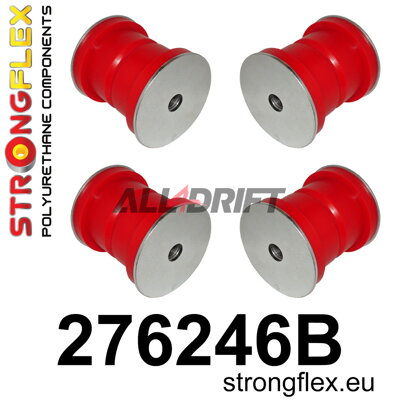 276246B Kit de Silentblocs de berceau arrière - Subaru Legacy III / Outback II (98-03) BE BH BT