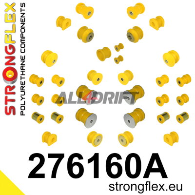 276160A Kit complet de silentblocs d'essieux SPORT - Subaru Legacy IV / Outback III (03-09) BL BP