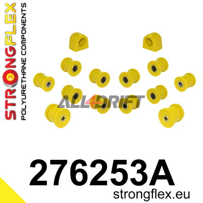 276253A Kit de silentblocs d'essieu arrière SPORT - Subaru II (02-08) SG