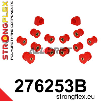 276253B Kit de silentblocs d'essieu arrière - Subaru II (02-08) SG