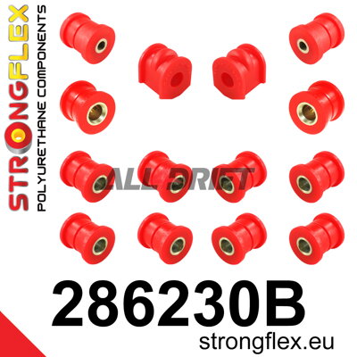 286230B Kit de silentblocs d'essieu arrière Infiniti / Nissan