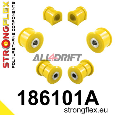 186101A Kit de silentblocs de suspension avant SPORT - Porsche 911 996 (97-04)