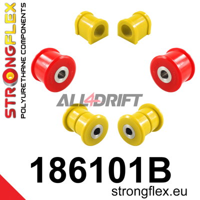 186101B Kit de silentblocs de suspension avant - Porsche 911 996 (97-04)