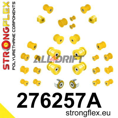 276257A Kit complet de silentblocs en polyuréthane pour essieux SPORT - Subaru Levorg (14-20) VM