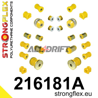 216181A : Kit complet de silentblocs de suspension SPORT - Toyota VII (99-06) T230