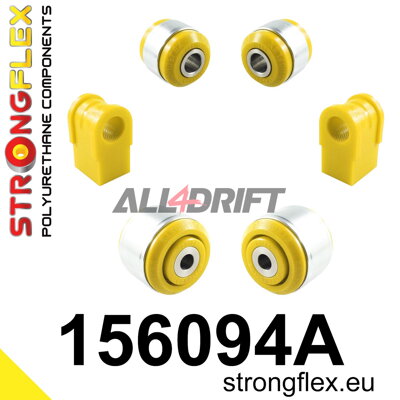 156094A Kit de silentblocs de suspension avant SPORT - Renault III (07-15)