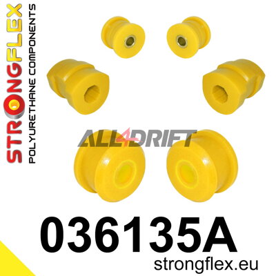 036135A Sada silentbloků přední nápravy SPORT BMW E36 / Z3