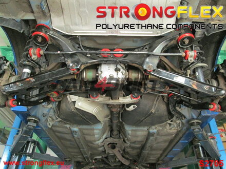 276166B Kit complet de silentblocs d'essieu - Subaru III (07-14) GE GV GH GR