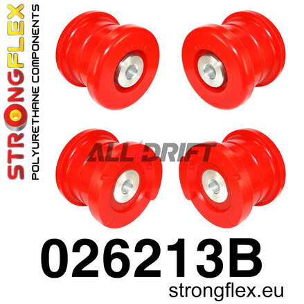 026213B : Kit de silentblocs de berceau avant - Audi C6 (04-11) Quattro & Allroad