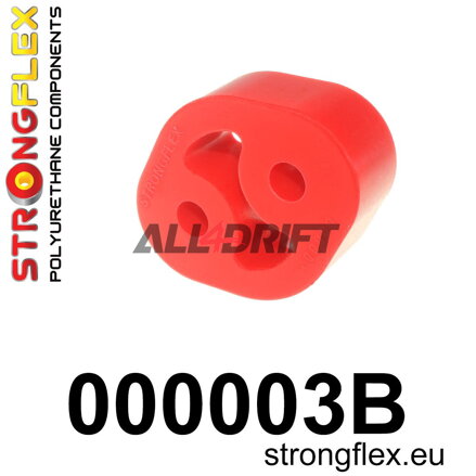 000003B Support de montage d'échappement 32mm - Silentblocs et brides d'échappement