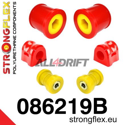 086219B : Kit de silentblocs d'essieu avant - Honda VIII (06-12) Hatchback FK / FN