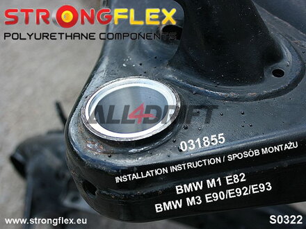 036230A Kit complet de silentblocs d'essieu SPORT BMW E82 / E9x