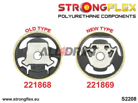 221869A Spodní vložka uložení motoru SPORT Audi / Seat / Škoda / VW