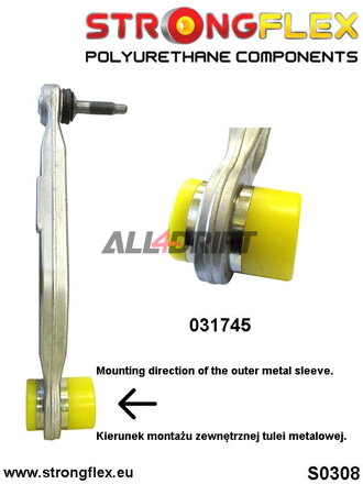 036234B Kit complet de silentblocs d'essieux E39 Touring BMW