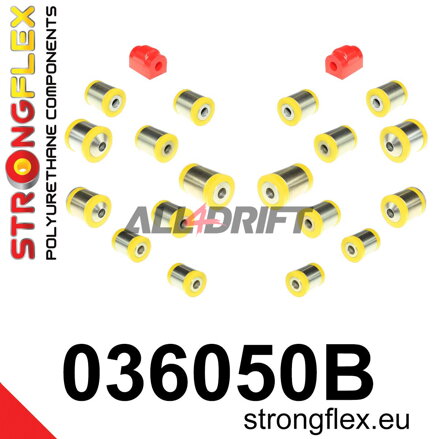 036050B Sada silentbloků zadní nápravy BMW