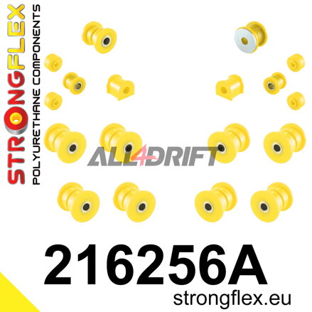 216256A : Kit de silentblocs de suspension arrière SPORT - Toyota RWD (83-87) AE85 / AE86