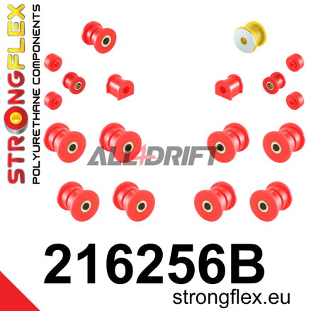 216256B : Kit de silentblocs de suspension arrière - Toyota RWD (83-87) AE85 / AE86