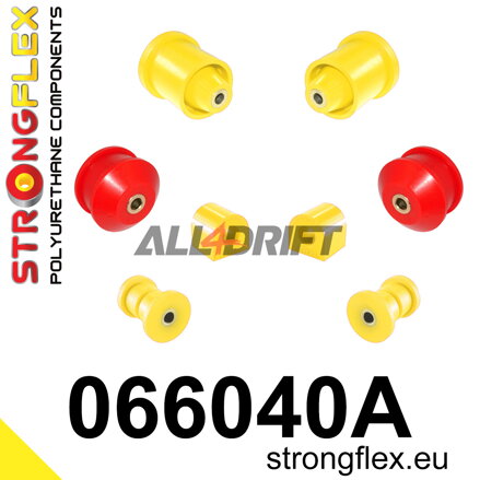 066040A Kit de silentblocs d'essieu avant et berceau arrière SPORT