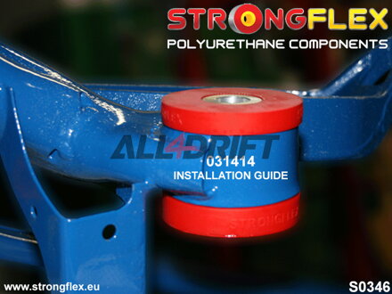 036119A Kit de silentblocs de support d'essieu arrière SPORT BMW E46 / X3 / Z4